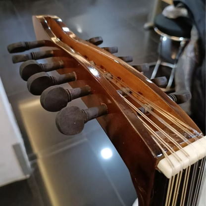 Traditional 12 String Gambus / Oud with Padded Bag (Made in Indonesia)