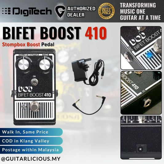 DigiTech DOD Bifet Boost 410 Guitar Effect Pedal  ( DOD-Boost410 )