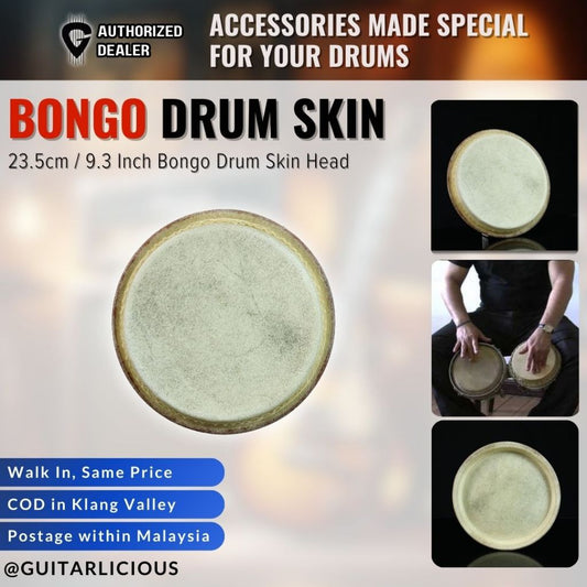 Bongo Drum Head Skin, High Quality Drum Head Replacement for Bongos