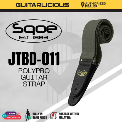 Sqoe JTBD-011 Polypro Guitar Strap
