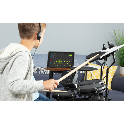 Alesis Debut Electronic Drum Kit - Kids Drum Set with Drum Stool, Drumsticks and Headphones