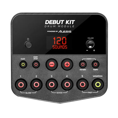 Alesis Debut Electronic Drum Kit - Kids Drum Set with Drum Stool, Drumsticks and Headphones