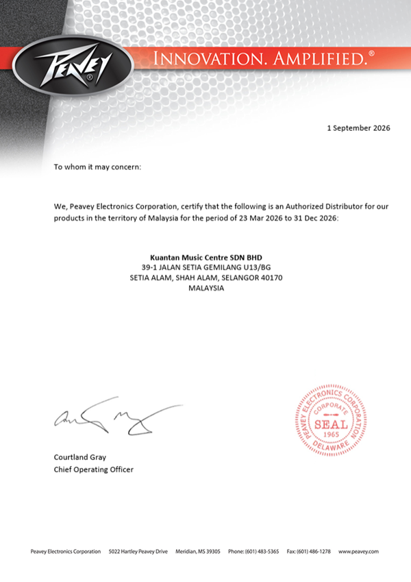 Peavey Authorized Distributor