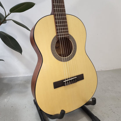 Cort AC70 36 inch Classical Guitar with Gig Bag - Open Pore Natural (AC 70/AC-70)