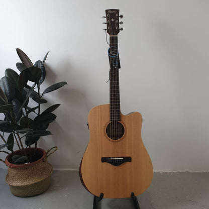 Ibanez AW150CE Acoustic Guitar with 4 band EQ - Open Core Natural ( AW150-CE / AW150 )