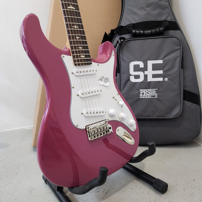 PRS SE John Mayer Signature Series Silver Sky Electric Guitar, Dragon Fruit (P13-109639-1J-J2R1J)