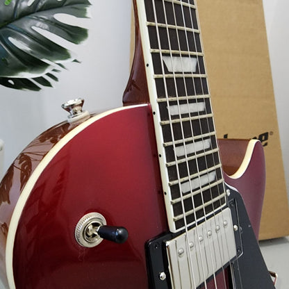 Epiphone Les Paul Modern Double Closed Humbucker Electric Guitar - Sparkling Burgundy (EILM-SBU-NH1)