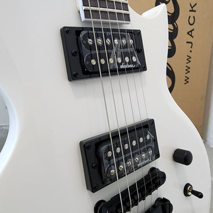 JACKSON JS Series Monarkh JS22 SC Electric Guitar with Double Humbucker, Snow White ( JS 22 / JS-22 )