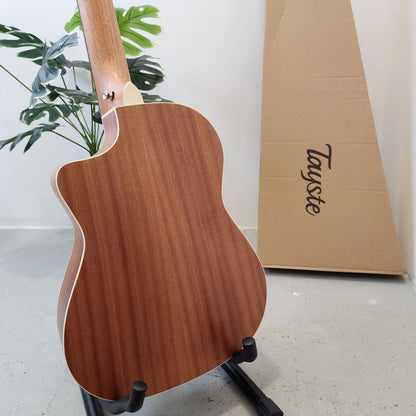 Tayste 34 inch 1/2 (Half Size) Travel Acoustic Guitar Cutaway Body ( TS12-34C / TS 12 34C )