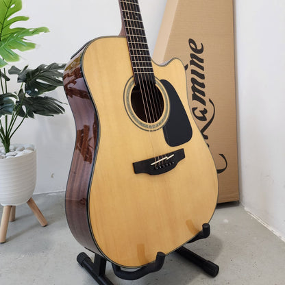 TAKAMINE GD30CE Solid Spruce Top, Mahogany Back & Side, Dreadnought Cutaway Acoustic-Electric,TP4TD EQ - NATURAL