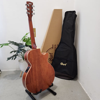 CORT SFX-ME Left Handed Slim Body Semi Acoustic Guitar with EQ / Preamp / Pick up ( SFXME / SFX ME )