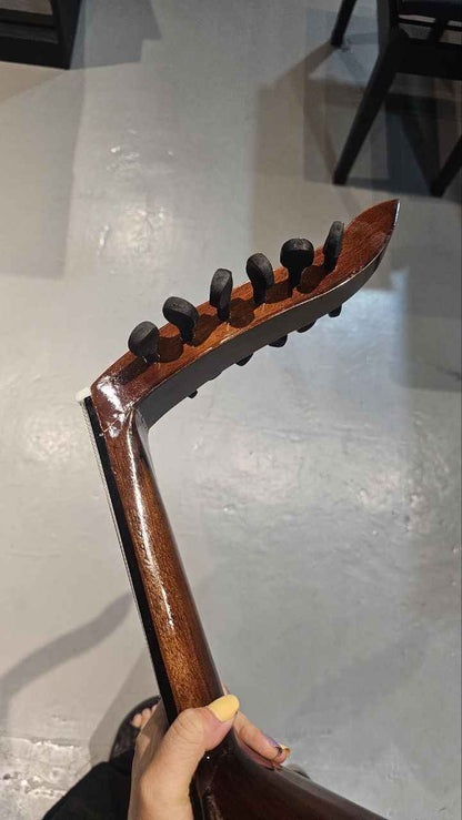 Traditional 12 String Gambus / Oud with Padded Bag (Made in Indonesia) w Pickup -B-STOCK