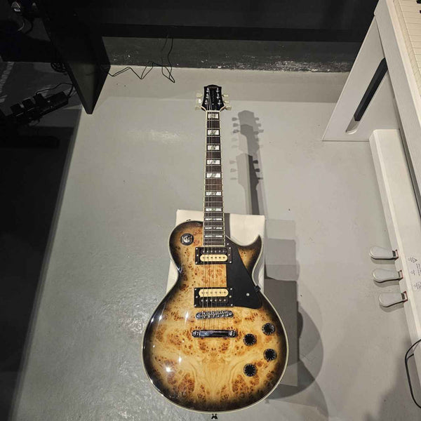 SQOE SELP500 Les Paul HH Electric Guitar with Rosewood Fretboard -  Black Sunburst - B-STOCK