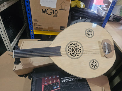Traditional 12 String Gambus / Oud with Padded Bag (Made in Indonesia) -(B-STOCK)