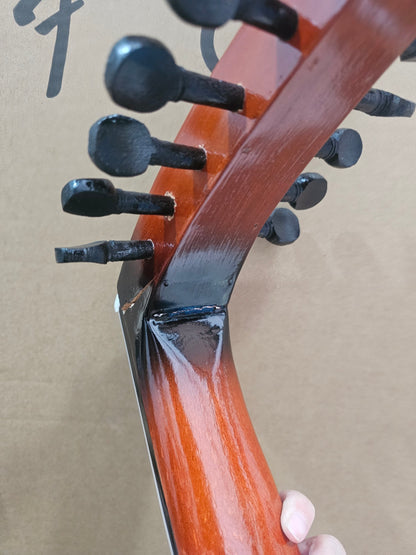 Traditional 12 String Gambus / Oud with Padded Bag (Made in Indonesia) -(B-STOCK)