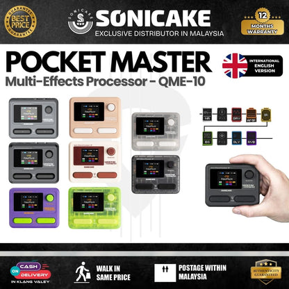 Sonicake Pocket Master Multi-Effects Processor - (  QME-10 / QME 10 )