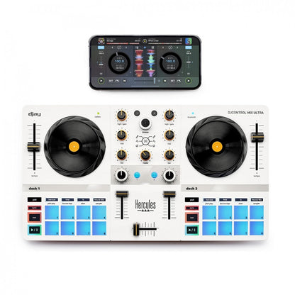 Hercules DJControl Mix Ultra – Mobile DJ Controller for Smartphones