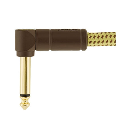 Fender Deluxe Series Patch Cable, Tweed, 2 Pack