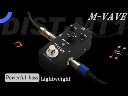 M-Vave Distortion-MT1 Metal Shell Distortion Electric Guitar Effect Pedal