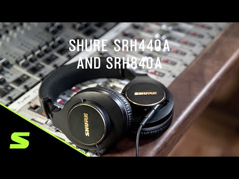 【新品未使用】SHURE SRH840A-A SHURE SRH840A-A(国内正規品2年保証)(シュア)(ヘッドホン) ｜イケベ