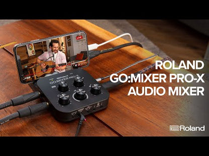 Roland GO:MIXER PRO-X Audio Mixer for Smartphones