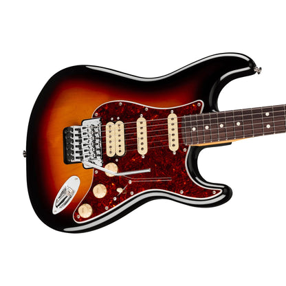 Fender Player II Modified Stratocaster HSS Floyd Rose Electric Guitar, RW FB, 3 Tone Sunburst