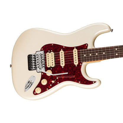 Fender Player II Modified Stratocaster HSS Floyd Rose Electric Guitar, RW FB, Olympic Pearl