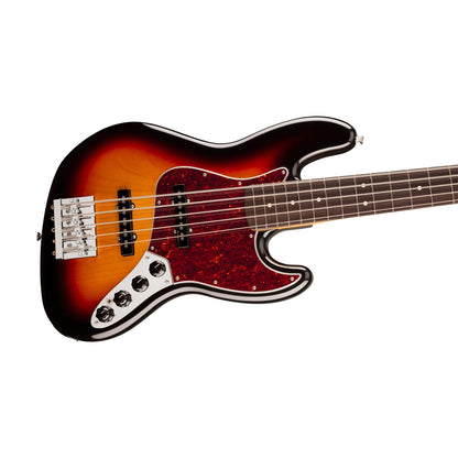 Fender Player II Modified Active Jazz Bass V Guitar, RW FB, 3 Tone Sunburst