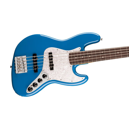 Fender Player II Modified Active Jazz Bass V Guitar, RW FB, Electric Blue