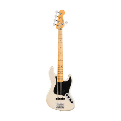 Fender Player II Modified Active Jazz Bass V Guitar, Maple FB, Olympic Pearl