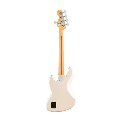 Fender Player II Modified Active Jazz Bass V Guitar, Maple FB, Olympic Pearl