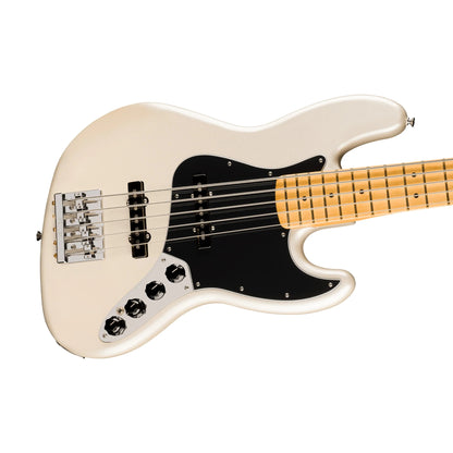 Fender Player II Modified Active Jazz Bass V Guitar, Maple FB, Olympic Pearl