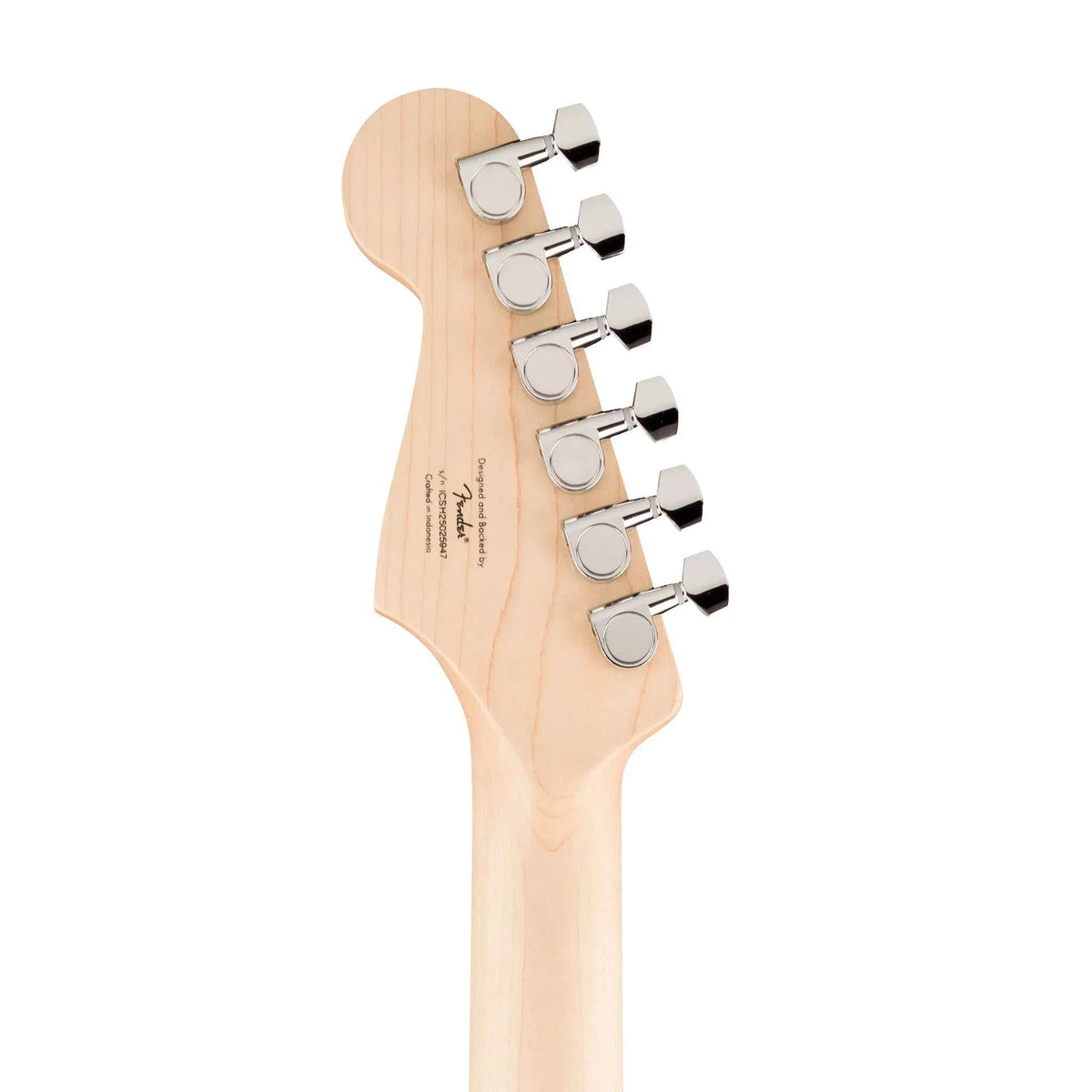 Squier Sonic Stratocaster Electric Guitar w/White Pickguard, Laurel FB, Sienna Sunburst