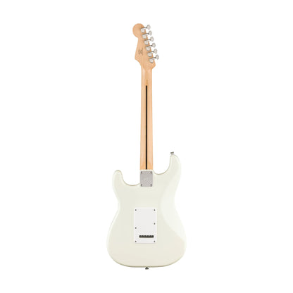 Squier FSR Sonic Stratocaster Electric Guitar w/White Pickguard, Maple FB - Arctic White