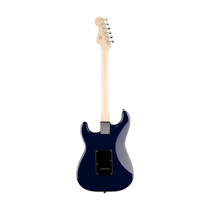 Squier Sonic Stratocaster HSS Electric Guitar w/Black Pickguard, Maple FB, Midnight Blue