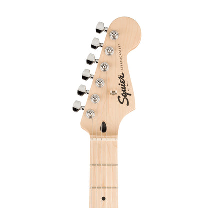 Squier Sonic Stratocaster HT Electric Guitar w/White Pickguard, Maple FB, Sea Foam Green