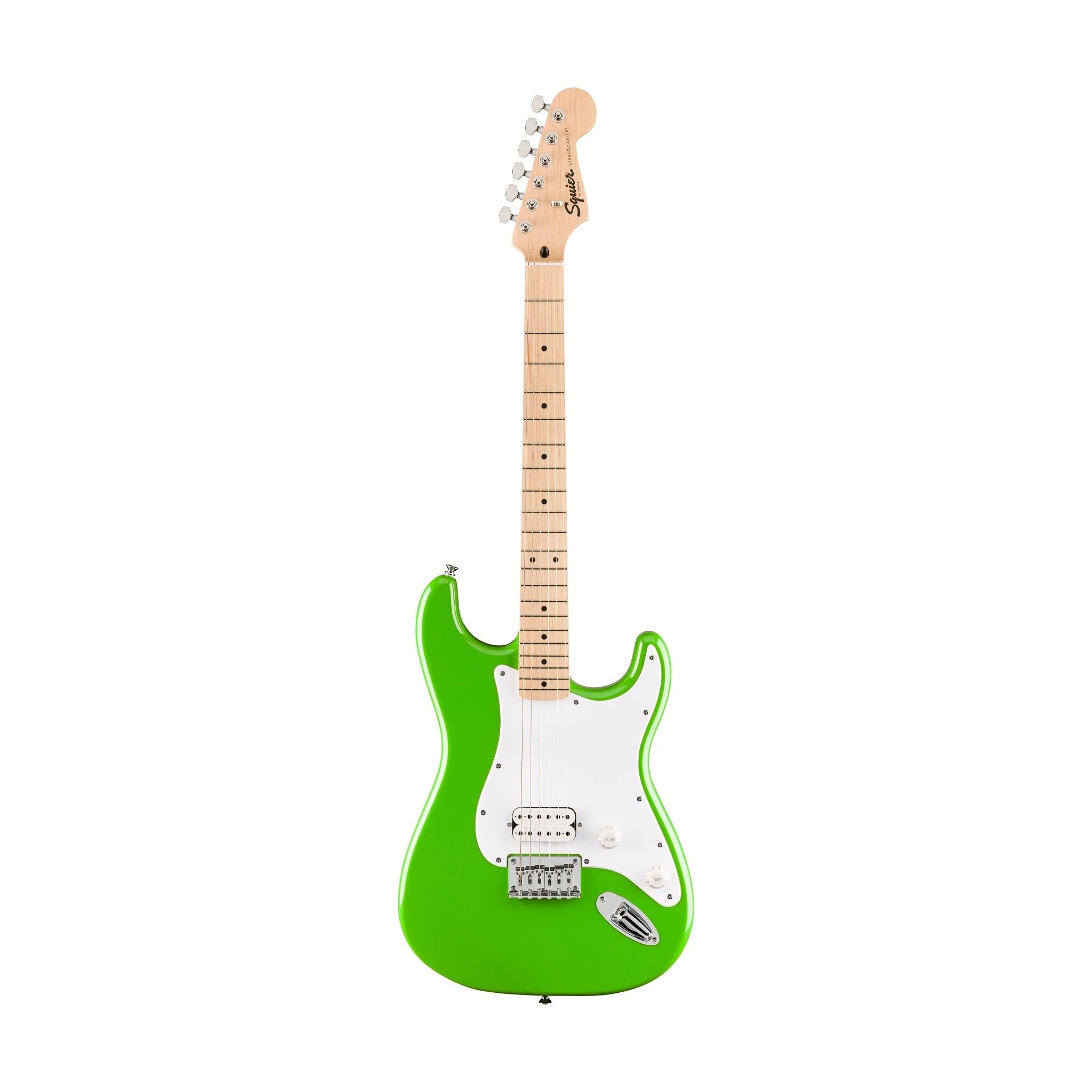 ✨未使用✨Fender Squier FSR Stratocaster Squier FSR Sonic Stratocaster HT H Electric Guitar - Lime