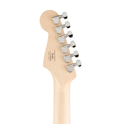 Squier Sonic Stratocaster HT H Electric Guitar w/White Pickguard, Maple FB, Sonic Blue