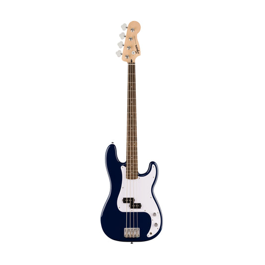 Squier Sonic Precision Bass Guitar w/White Pickguard, Laurel FB, Midnight Blue
