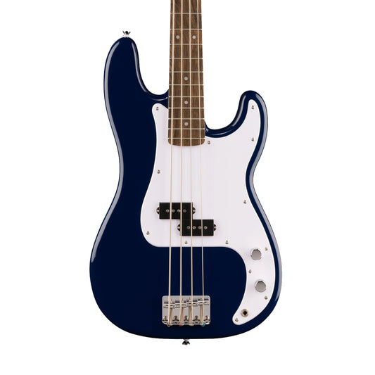 Squier Sonic Precision Bass Guitar w/White Pickguard, Laurel FB, Midnight Blue