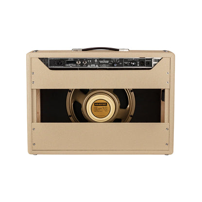 Fender Tone Master Deluxe Reverb Guitar Amplifier, Blonde, 230V UK