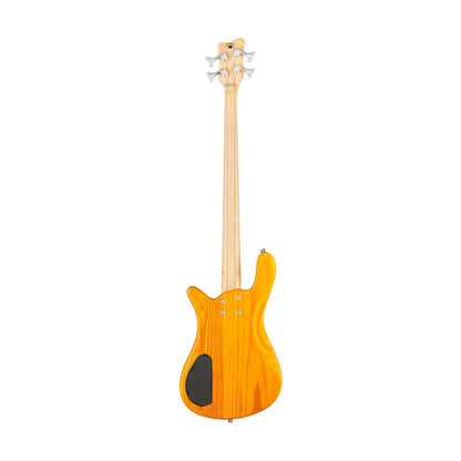 Warwick RockBass Streamer Standard 4-String Bass Guitar, Honey Violin Transparent Satin