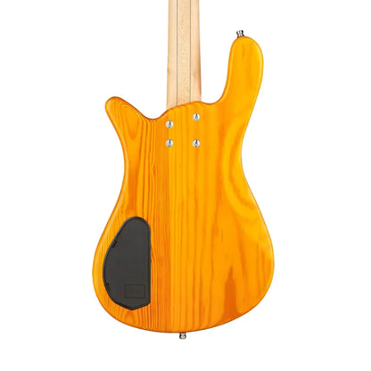 Warwick RockBass Streamer Standard 4-String Bass Guitar, Honey Violin Transparent Satin