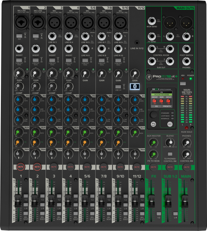 Mackie PROFX12V3+ 12-channel Professional Analog Mixer With USB