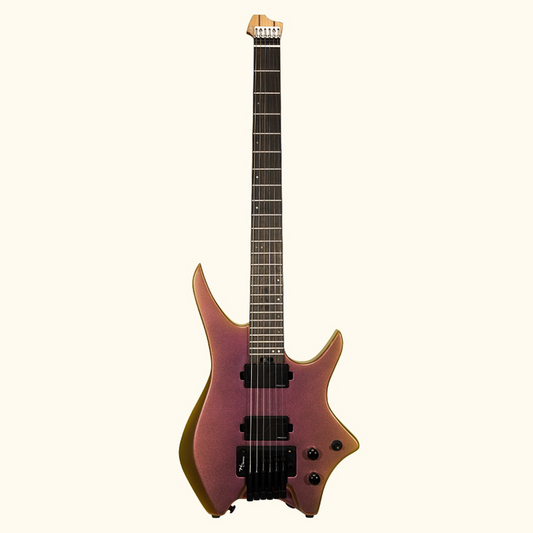 HILS NEXT Series Headless Guitar HN6 - Ultra Gold Chameleon