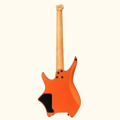 HILS NEXT Series Headless Guitar HN3 - Satin Metallic Coral Orange