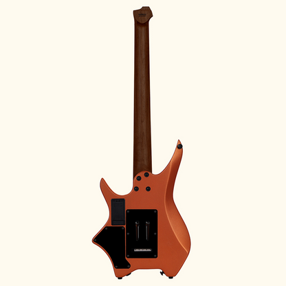HILS NEXT Series Headless Guitar HN5 - Satin Metallic Coral Orange