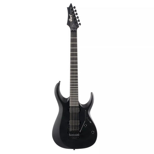 Cort X-500 Menace Electric Guitar with Bag - Black Satin