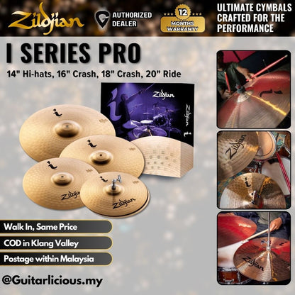 Zildjian I Series Pro Gig Cymbal Set - 14", 16", 18", 20" ( ZILILHPRO )