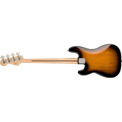 Squier Sonic Precision Bass Guitar w/White Pickguard, Maple FB - 2-Color Sunburst -  BUNDLE DEALS